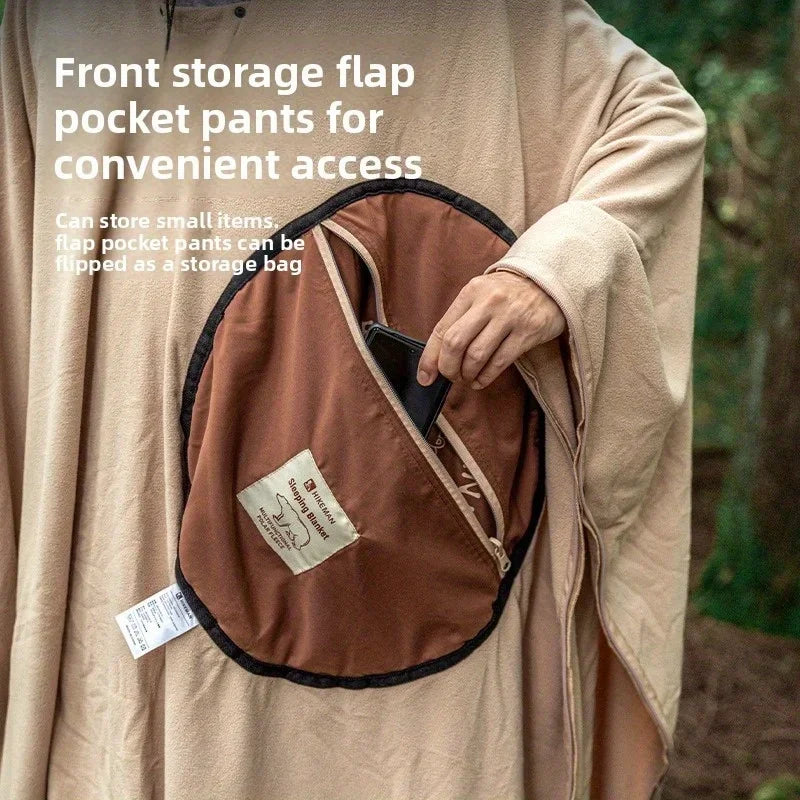Snowen Nomad — Der 2-in-1-Fleece-Poncho