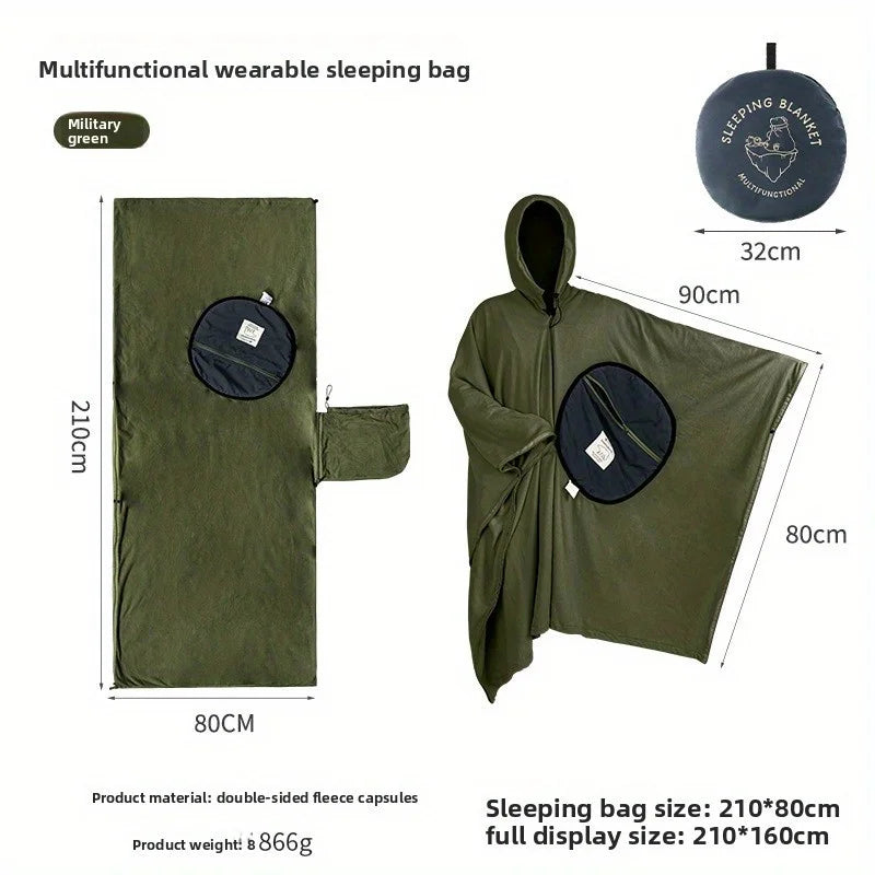 Snowen Nomad — Der 2-in-1-Fleece-Poncho